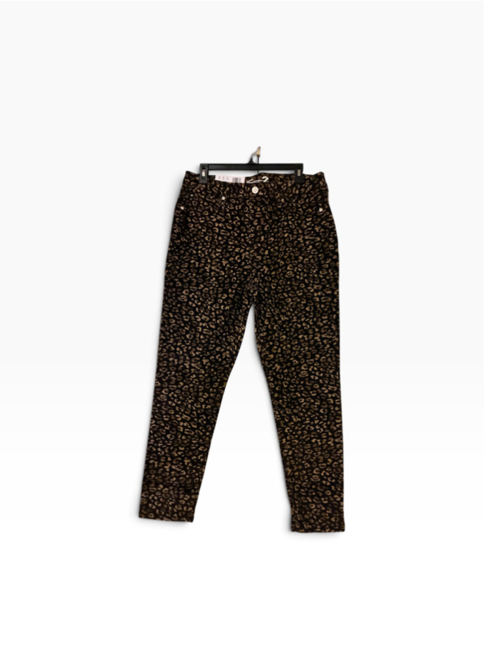 Seven Corduroy Leopard print Skinny Pants Size 14